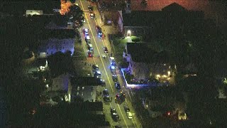 Brockton officer shot; Witnesses said they heard dozens of shots fired