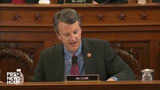 WATCH: Rep. Cline’s full argument against abuse of power impeachment article