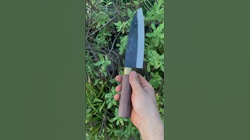 Tôi làm con dao lọc thịt heo bằng thép giảm sóc xe tăng sắc nét đáng kinh ngạc