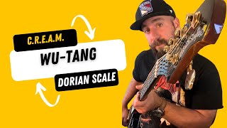 1 Minute Bass Lesson: C.R.E.A.M. - Wu-Tang Clan (Dorian Scale Intermediate)