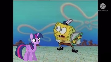 Twilight Sparkle Wants SpongeBobs Pizza