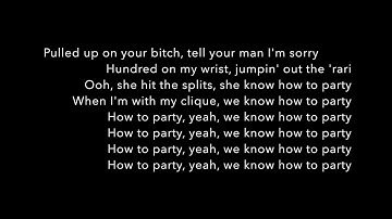 Chris Brown Party Official Video ft Gucci Mane, Usher lyrics