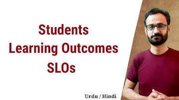 Students learning Outcome || SLOs|| Goals Objectives Students Learning Outcomes