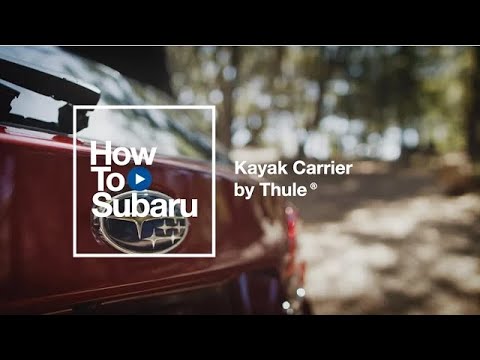 Subaru Vehicles TV Commercial Subaru How-to Accessory Kayak Carrier by Thule