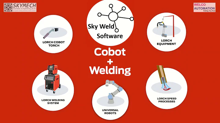 Skyweld - COLLABORATIVE ROBOT WELDING APPLICATIONS - UR+Lorch welding application