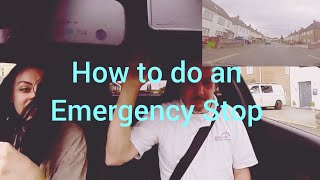 How to do the Emergency Stop