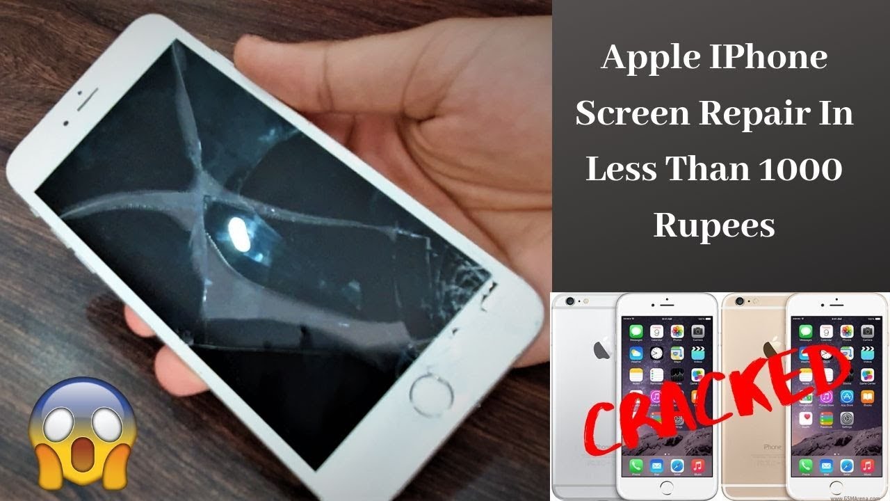 Apple iPhone Screen Repair In Less Than 1000 Rupees!!! YouTube