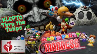 KLEPTO THRU THE TULIPS | for American Heart Association | Mario Party Madness