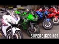 😈 SUPERBIKES #09 - BMW S1000RR, CBR 1000RR Repsol, HRC, Kawasaki Ninja, R6, GSXR 750, Hornet