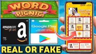 WORD PICNIC App Payment proof ? || Word picnic game review screenshot 2