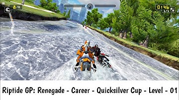 Riptide GP Renegade Career Quicksilver Cup Level 1 - Shiny