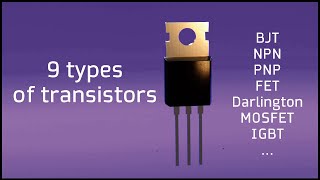 9 Types of Transistors and How They Work ⚡ How a Transistor Works (Part 2)
