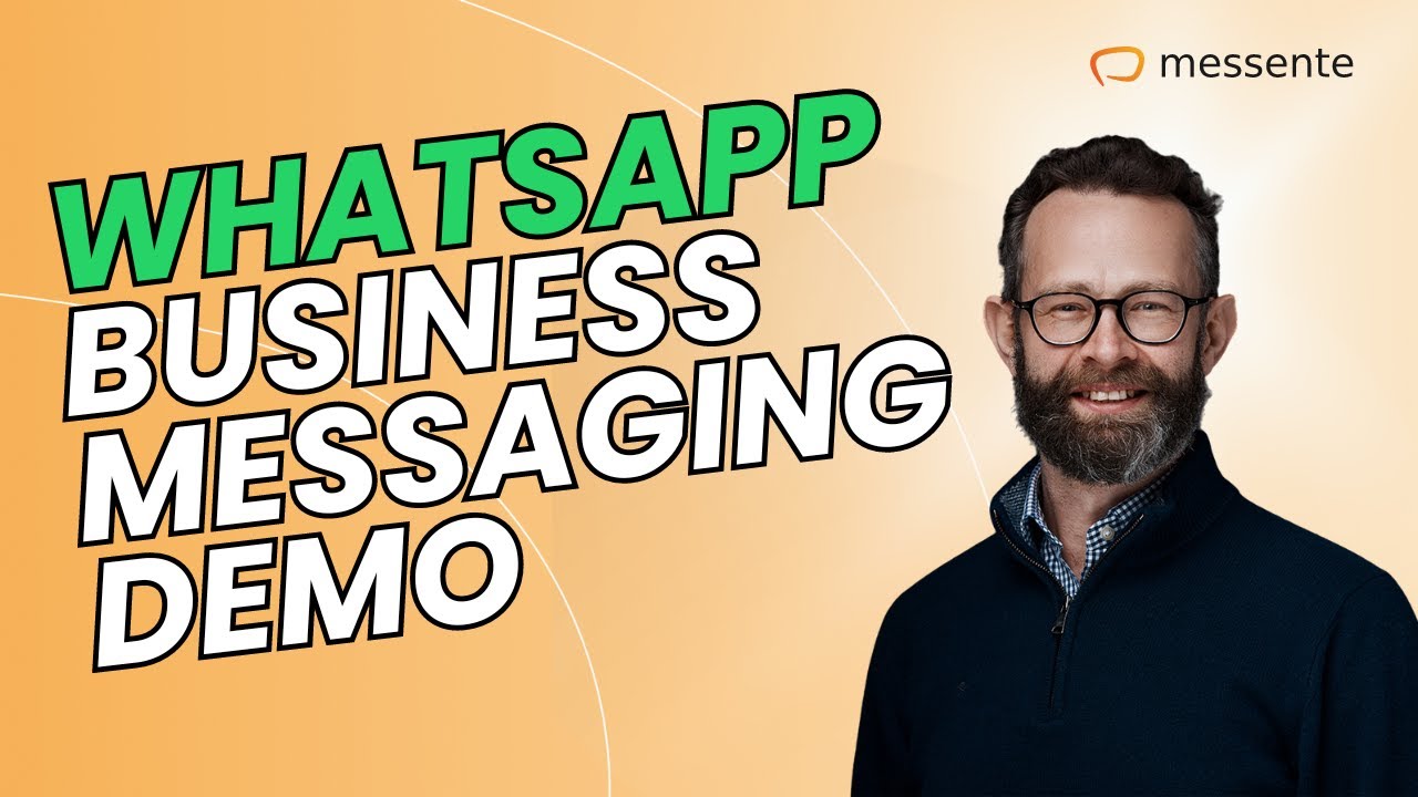 WhatsApp Business Messages Demo | Messente Omnichannel API - YouTube