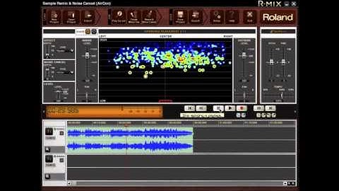 Roland R-Mix - How to remove Air Conditioner Noise