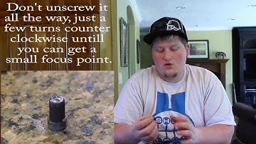 Follow up video for how to easily make a $5 laser pointer burn