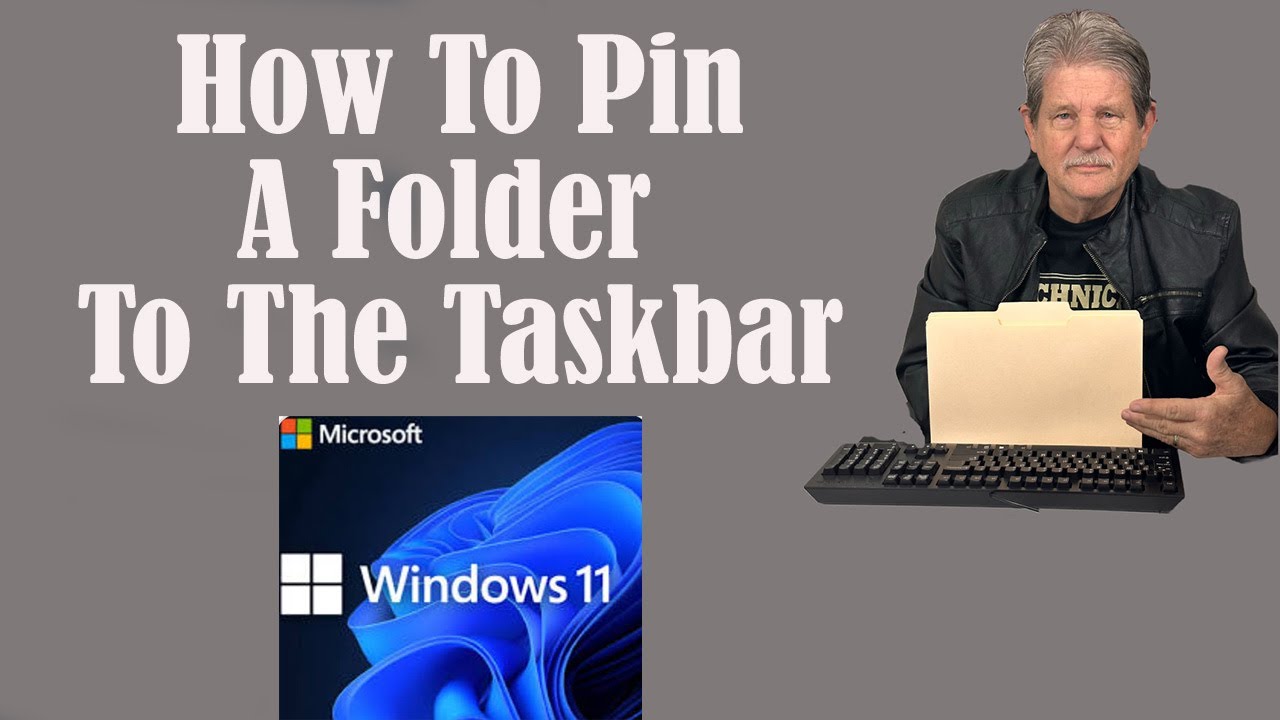 How To Pin A Folder To The Taskbar In Windows 11 YouTube