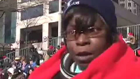 Charlene Rogers Speaks at Inaugural Parade