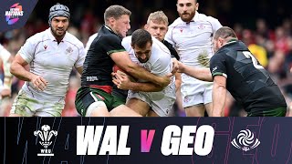 EXTENDED HIGHLIGHTS | Wales v Georgia | Autumn Nations Series