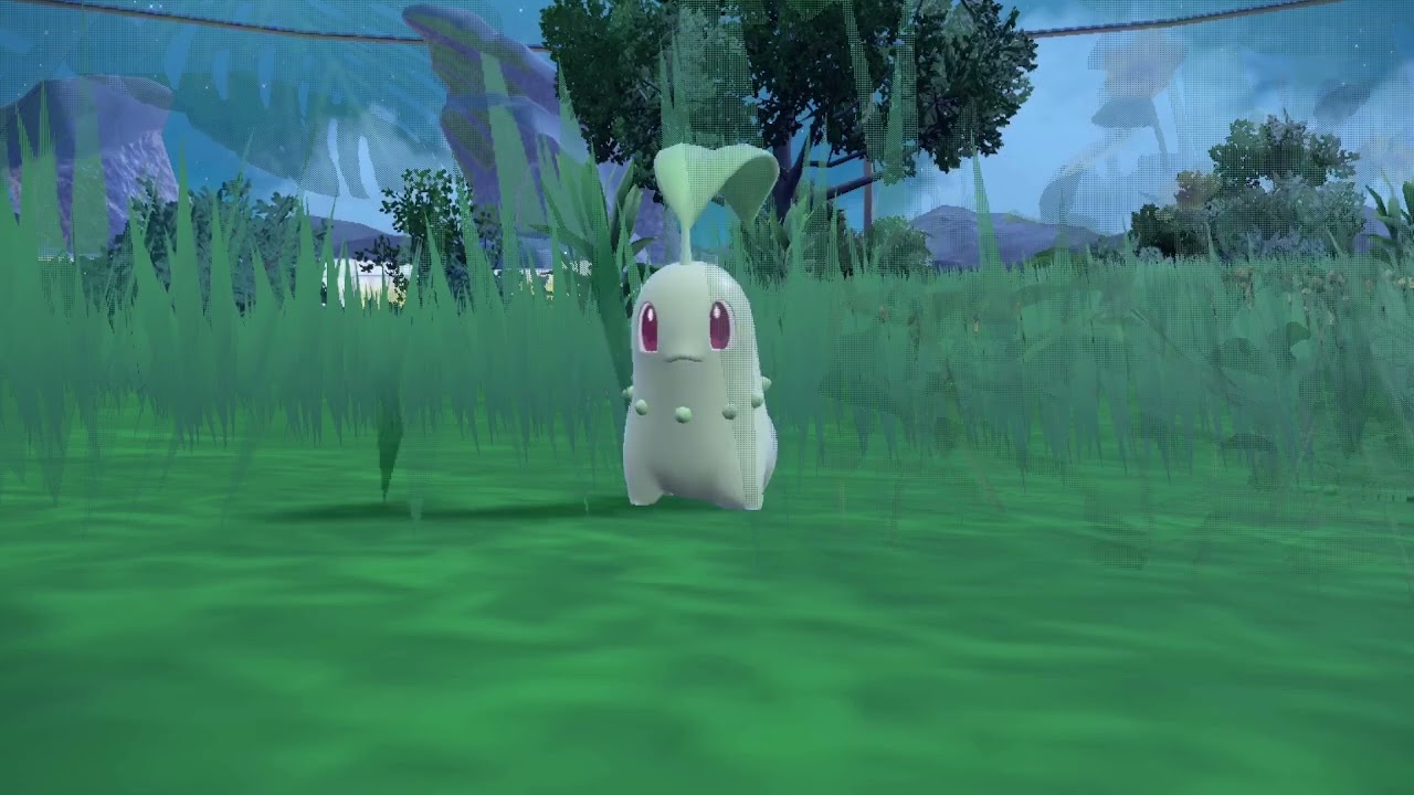 ポケモンSV】【藍の円盤】チコリータ進化 - YouTube