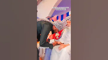 105th Ursea Hazrat Enrty Shabbir Barkati In Jamia Nooria Razvia Bareilly Sharif Mannanimiya 