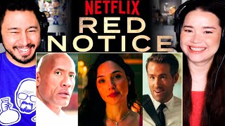 RED NOTICE | Ryan Reynolds, Gal Gadot, Dwayne "The Rock" Johnson | Official Teaser Trailer REACTION