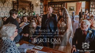 Dominique &amp; Adam Wedding Slideshow | Huntsham Court, Devon