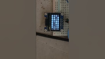 vfd Tube Emulation #ssd1306 #arduino #attiny85