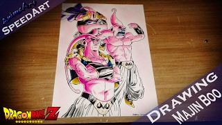 [SpeedArt] Drawing Majin Boo (Dragon Ball)