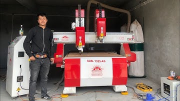 Double Head CNC Router machine || two head cnc 79867 73862
