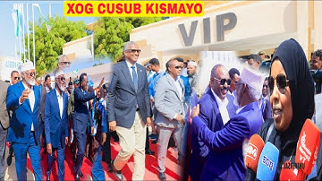 Xasaasi Banaan bax RW Rooble lagu Taageerayo oo Kismaayo Ruxay,Farmaajo oo diiday,Shirar Caawa socda