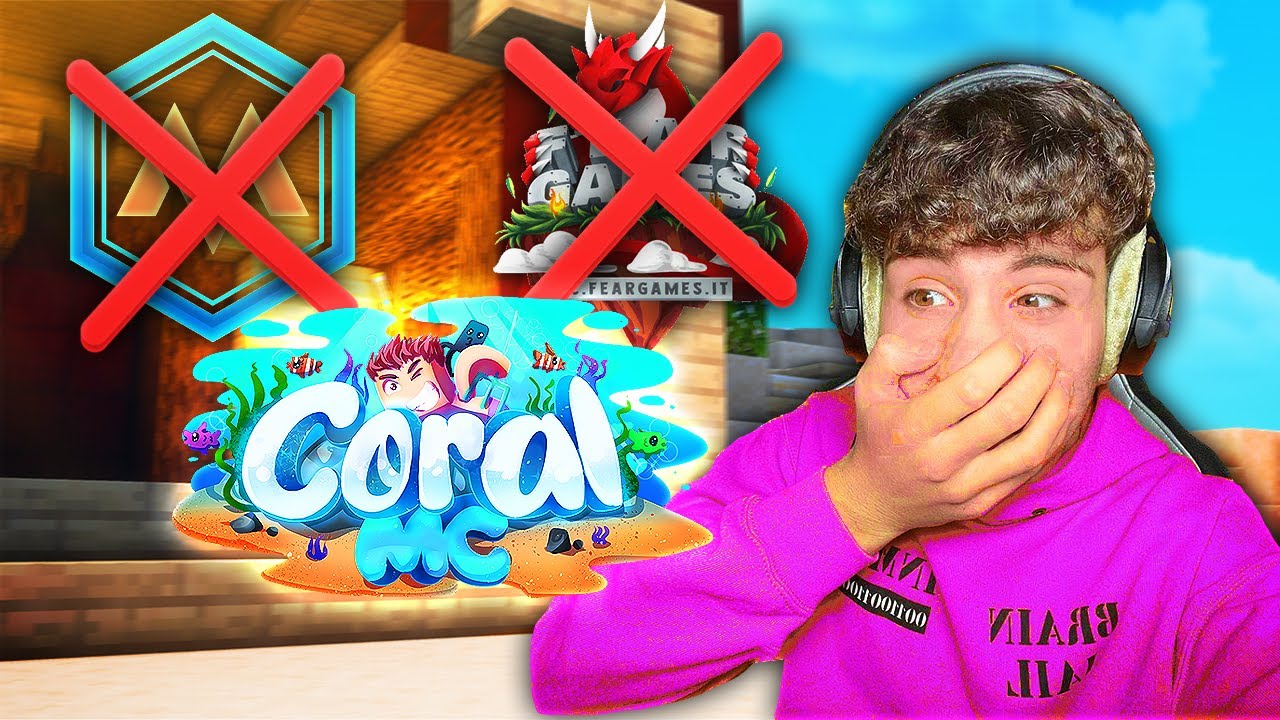 I SERVER BEDWARS PEGGIORI di MINECRAFT ITALIA...