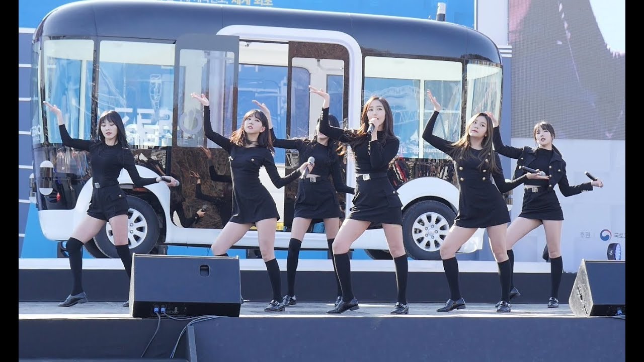 171116 여자친구 (GFRIEND) FINGERTIP(핑거팁) [전체] 직캠 Fancam (판교자율주행모터쇼) by Mera