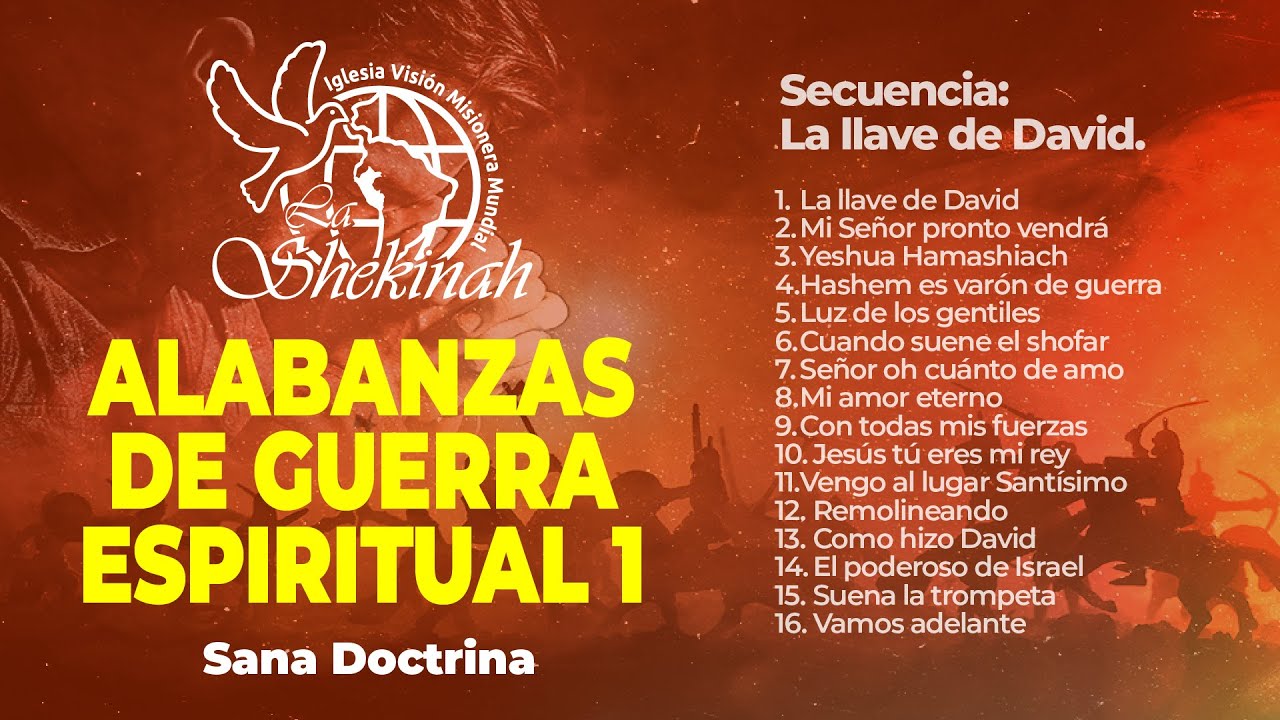 Alabanzas Guerra Espiritual 1 - Sana Doctrina (Iglesia La Shekinah)