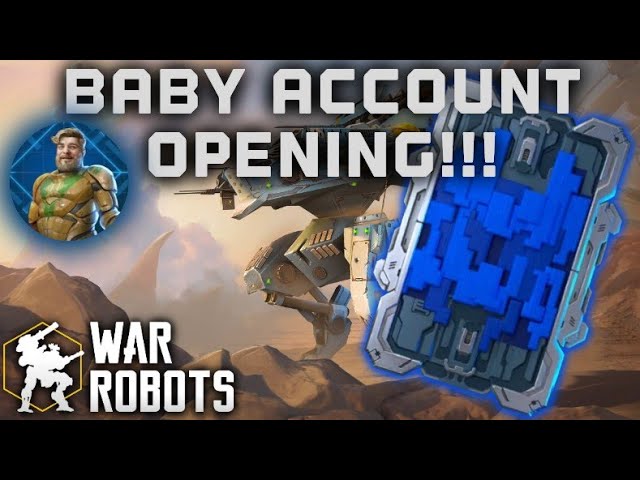 BIGGEST BABY ACCOUNT EVENT OPENING EVER! EPISODE 37! (War Robots) class=