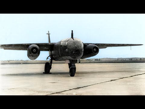 Arado Ar 234 Blitz - первый реактивный бомбардировщик