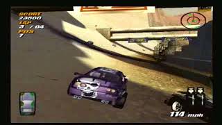 Destruction Derby Arenas PS2: Dam