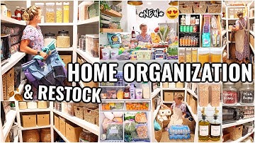 HOME ORGANIZATION IDEAS!!😍 CLEAN & ORGANIZE WITH ME | DECLUTTERING AND ORGANIZING MOTIVATION