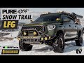 Pure 4x4 snow trail day  met  toyota sequndra tundra lexus gx460 gx470 land cruiser 100 overland