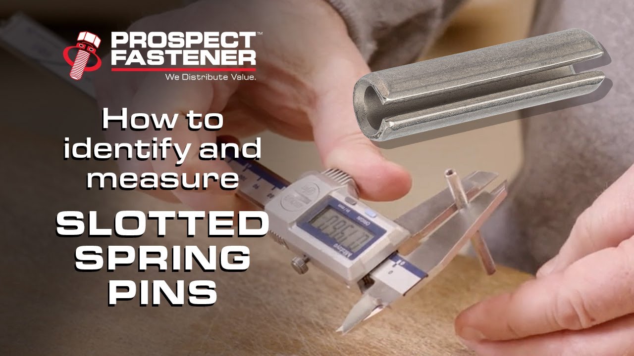 How to Measure Slotted Spring Pins (2025) - YouTube