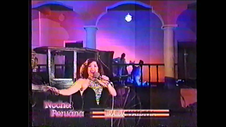 IRAIDA VALDIVIA Peru cantando EN TRUJILLO NACIO DIOS tondero alla por 1998