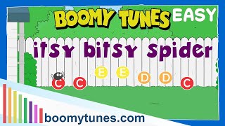 Itsy Bitsy Spider EASY - BOOMWHACKERS Play Along