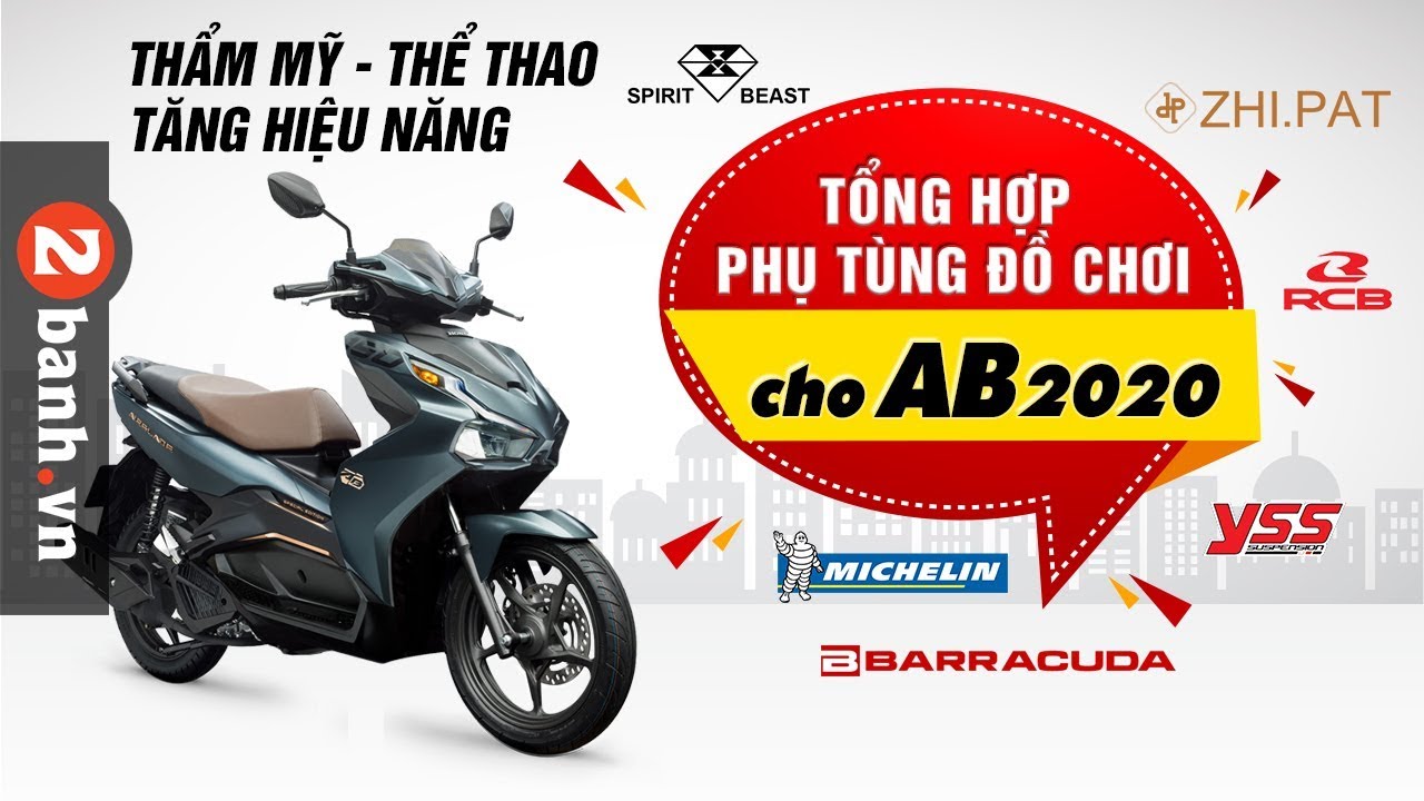 Phụ tùng xe Air Blade các đời CHÍNH HÃNG GIÁ RẺ