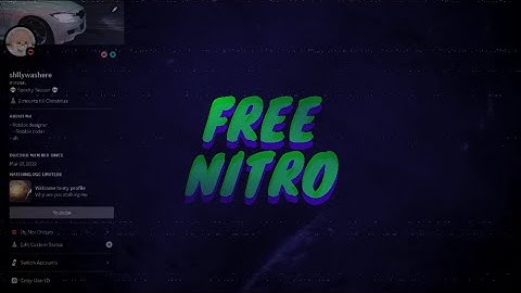 Nitro Profile Customization For Free! (Tutorial)