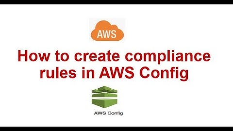 How to create a compliance rule in AWS Config #aws #ec2 #config