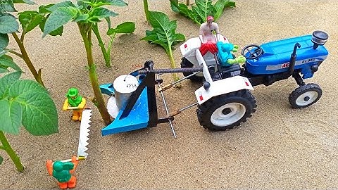 Top the most creatives science projects part #9 Sunfarming ! diy mini tractor plough machine