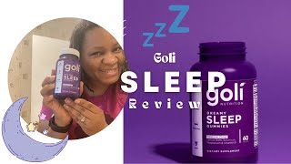 Goli Nutrition Dreamy Sleep Gummies Review #golireview