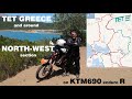 3 days on TransEuroTrail Greece on KTM690 enduro R. TET GREECE.