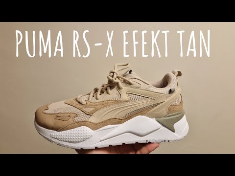 PUMA RSX EFEKT TAN UNBOXING AND ON FOOT REVIEW - YouTube