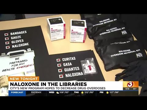 Phoenix sees success in offering free naloxone kits at city libraries