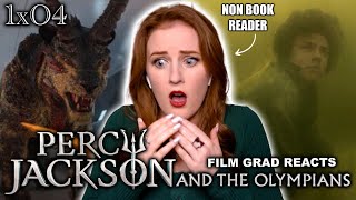 Non-Book Reader Reacts *PERCY JACKSON* Ep 4 | Film Grad's First Time Watching